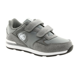 Insert en cuir American Club Velcro BS01 blanc gris 1