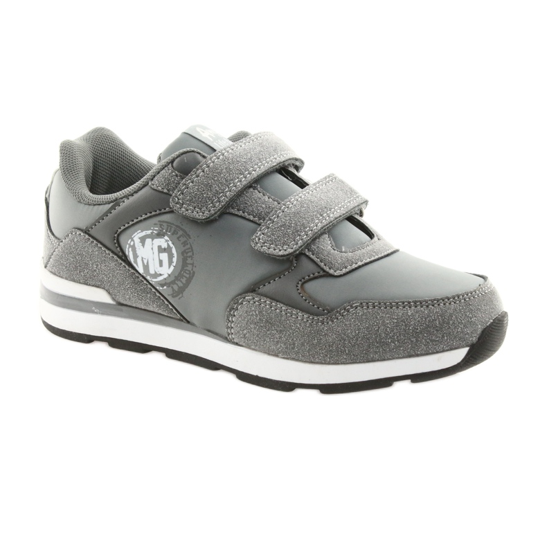 Insert en cuir American Club Velcro BS01 blanche gris 1 Insert en cuir American Club Velcro BS01 blanche gris 1