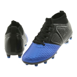 Chaussures de sport garçon American Club OG23 Royal / Noir bleu 4