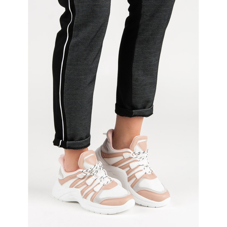 Kylie Chaussures de sport confortables beige 2