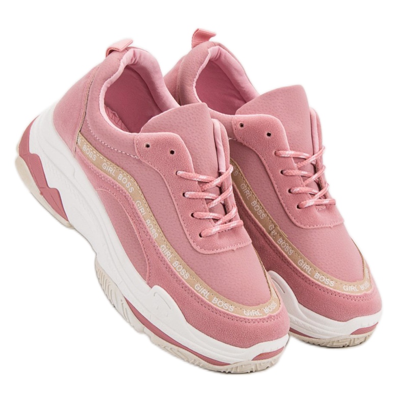 Chaussures de sport roses VICES 2