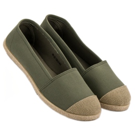 Espadrilles vertes à la mode 3