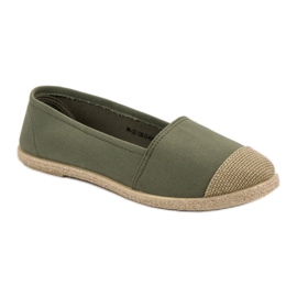 Espadrilles vertes à la mode 4