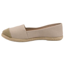 Espadrilles beiges à la mode 5