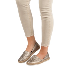 Kylie Espadrilles à pois beige multicolore 2