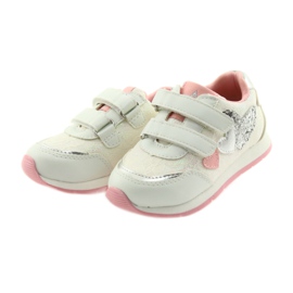 Semelle intérieure en cuir American Club GC11 blanche gris rose 3