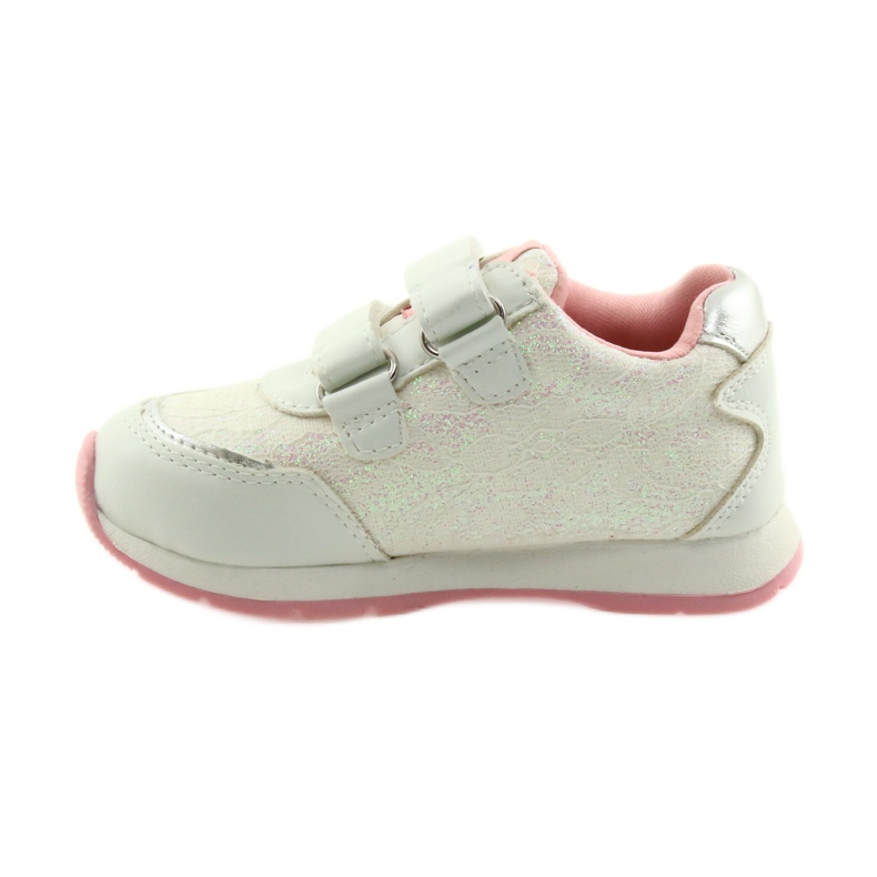 Semelle intérieure en cuir American Club GC11 blanc gris rose 2