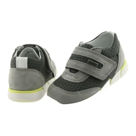 Semi-sports en cuir Velcro 51949 Bartek gris 4 Semi-sports en cuir Velcro 51949 Bartek gris 4