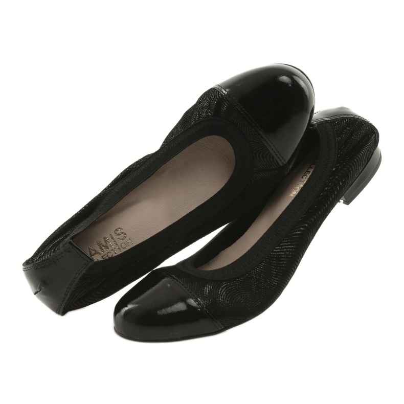Ballerines femme élastique Gamis 1402 noir le noir 5 Ballerines femme élastique Gamis 1402 noir le noir 5