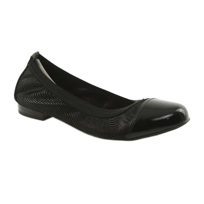 Ballerines femme élastique Gamis 1402 noir le noir 1 Ballerines femme élastique Gamis 1402 noir le noir 1
