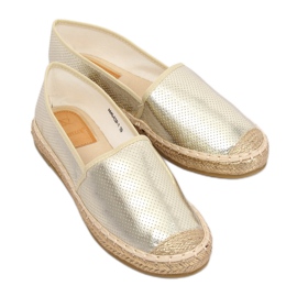 Espadrilles or métallisé A645-ESP-1 Or d'or 3