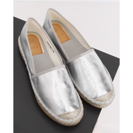 Espadrilles argent métallisé A645-ESP-1 Argent gris 2