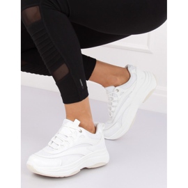 Chaussures de sport femme blanches B0-15 Blanc 1 Chaussures de sport femme blanches B0-15 Blanc 1
