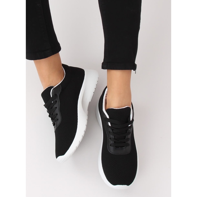 Chaussures de sport noires BK-116 Noir le noir 1