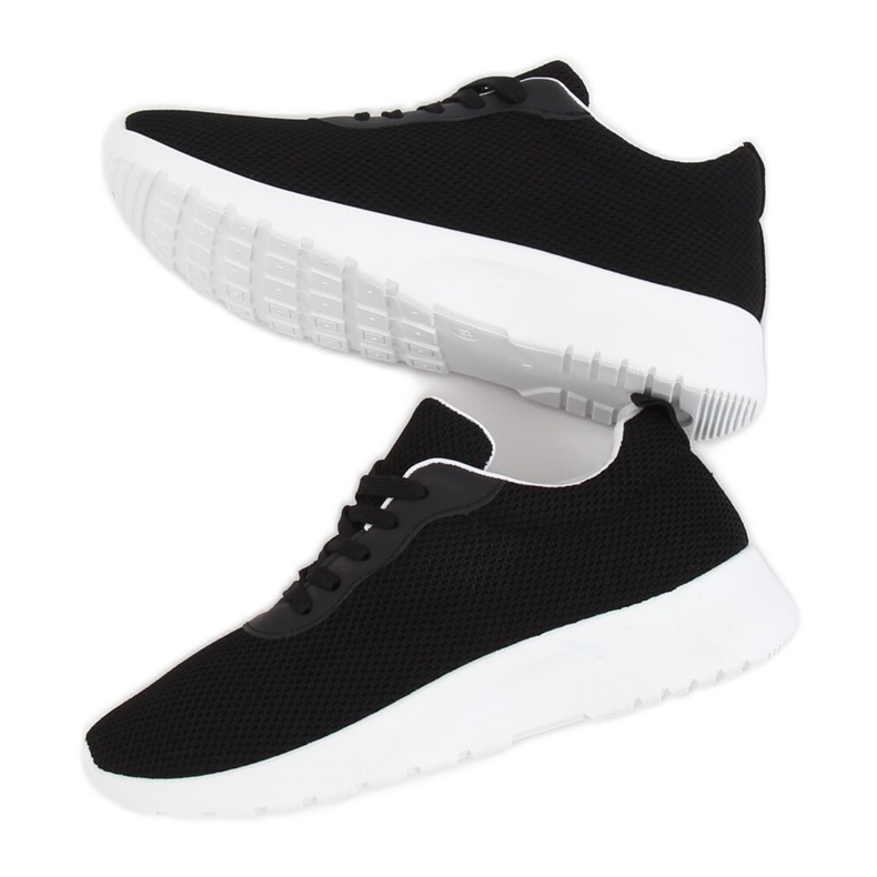 Chaussures de sport noires BK-116 Noir 2
