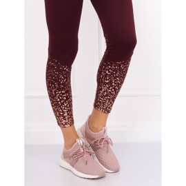 Rose HY2807 Chaussures de sport roses 1 Rose HY2807 Chaussures de sport roses 1