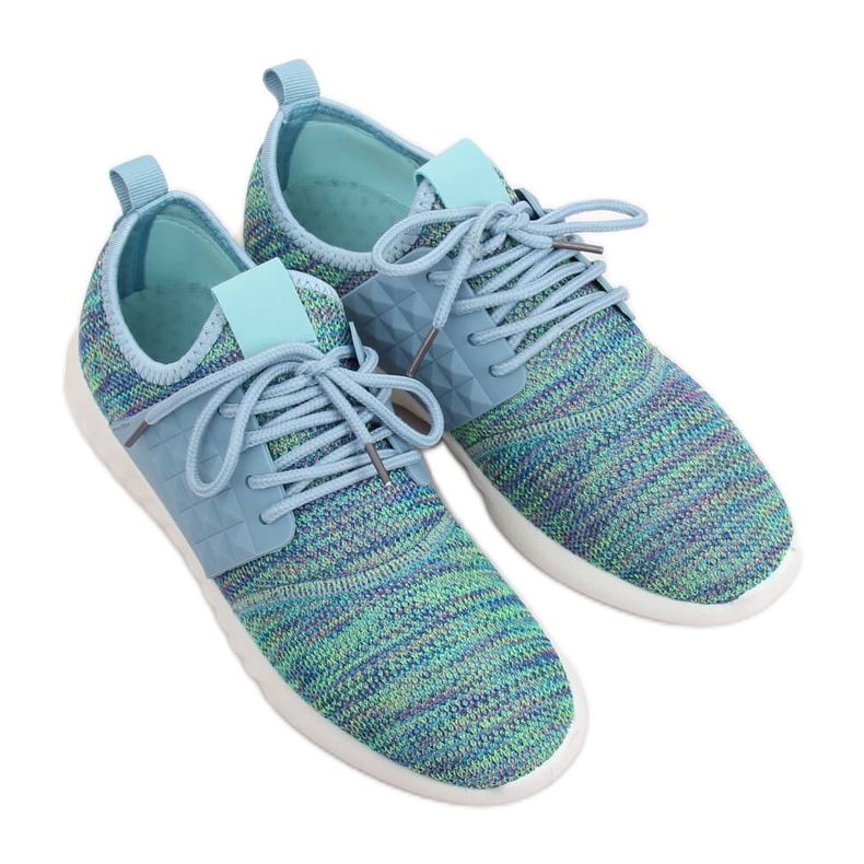 Chaussures de sport turquoise HY2810 Turquoise bleu 2