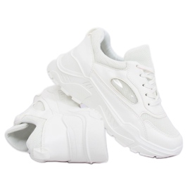 Blanc PP-37 Chaussures de sport blanches 2