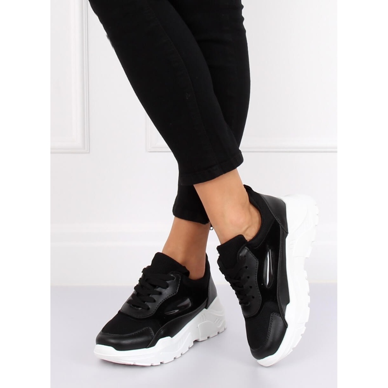 Noir PP-37 Chaussures de sport noires le noir 1