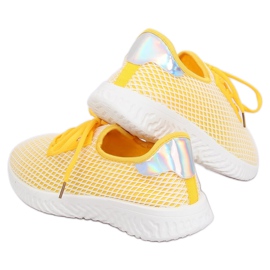 Jaune PP-45 Chaussures de sport jaunes 1