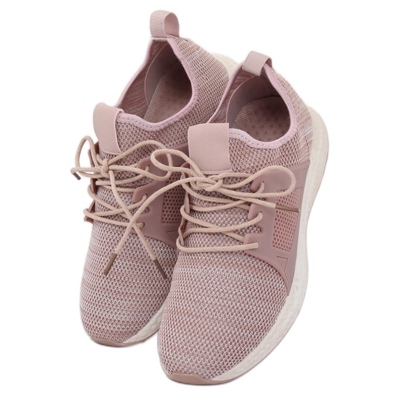 Rose HY2820 Chaussures de sport roses 2 Rose HY2820 Chaussures de sport roses 2