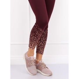 Rose HY2820 Chaussures de sport roses 1 Rose HY2820 Chaussures de sport roses 1