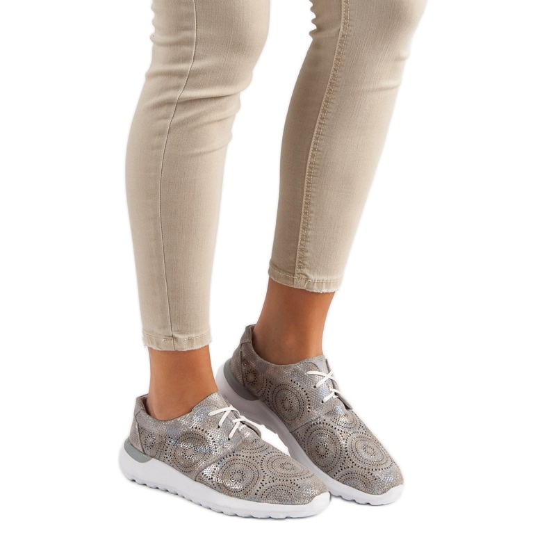 Filippo Chaussures de sport en cuir brun 2 Filippo Chaussures de sport en cuir brun 2