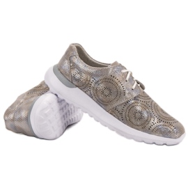 Filippo Chaussures de sport en cuir brun 1 Filippo Chaussures de sport en cuir brun 1