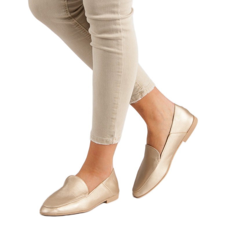 Mocassins classiques VICES jaune 2