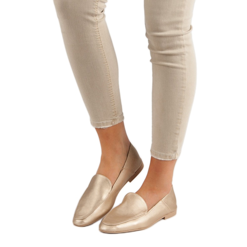 Mocassins classiques VICES jaune 1