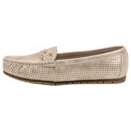 Kylie Mocassins brillants jaune 5