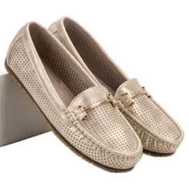 Kylie Mocassins brillants jaune 6