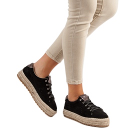 Seastar Espadrilles nouées le noir 3