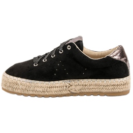 Seastar Espadrilles nouées le noir 6