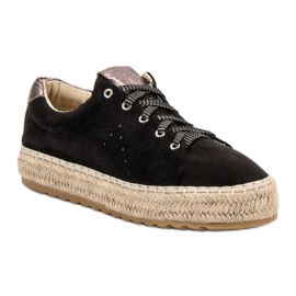 Seastar Espadrilles nouées le noir 5