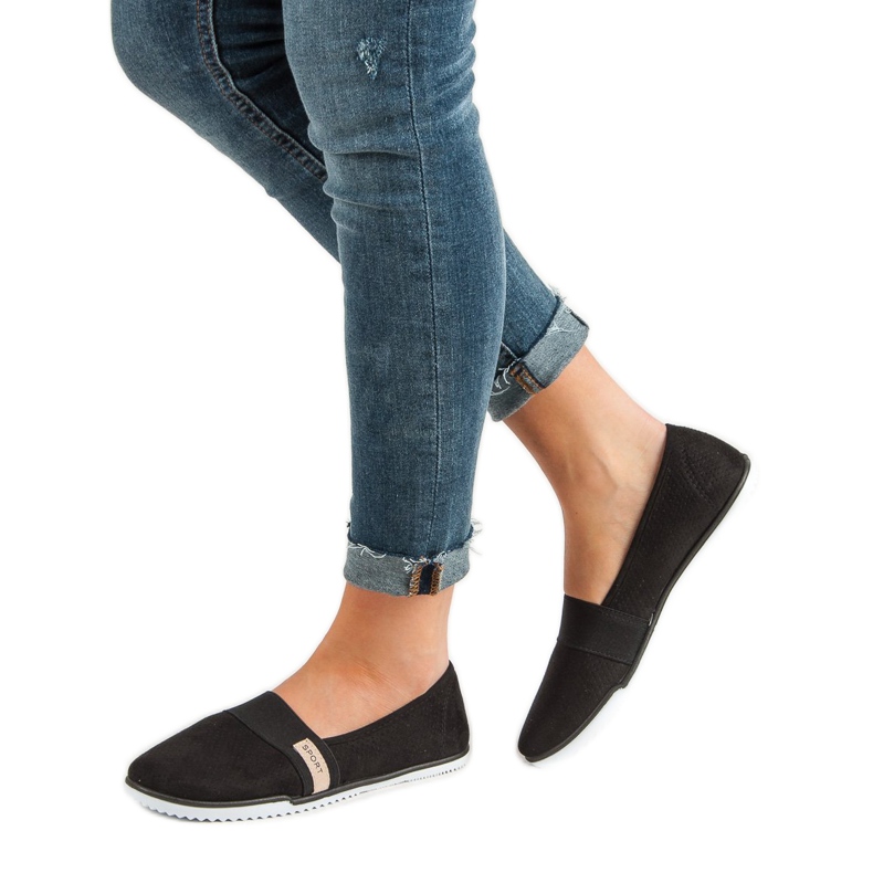 Slipons légers VINCEZA noir 2