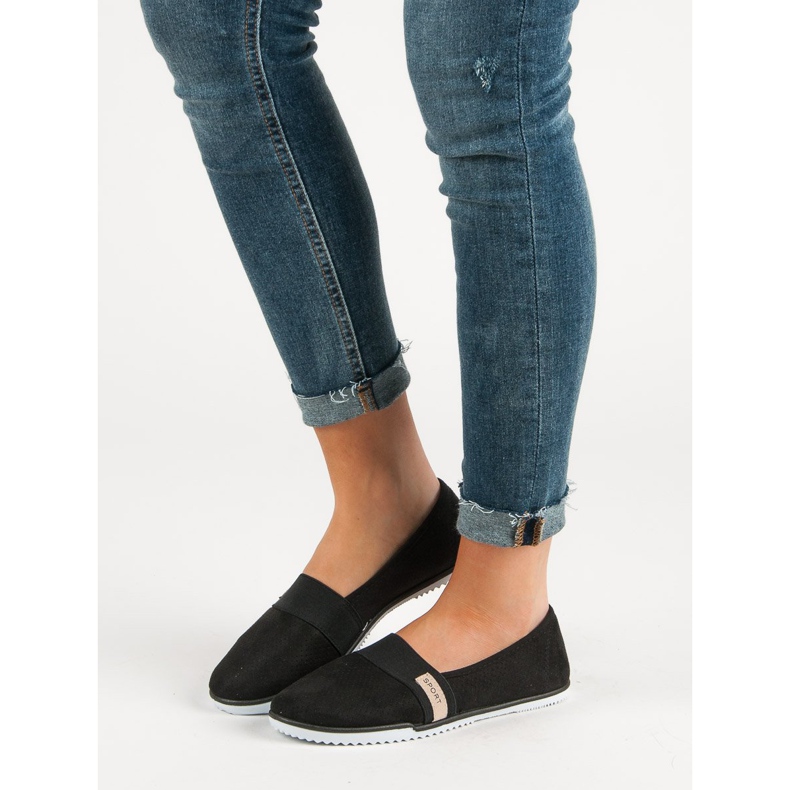 Slipons légers VINCEZA noir 1