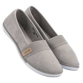 Slipons légers VINCEZA gris 1