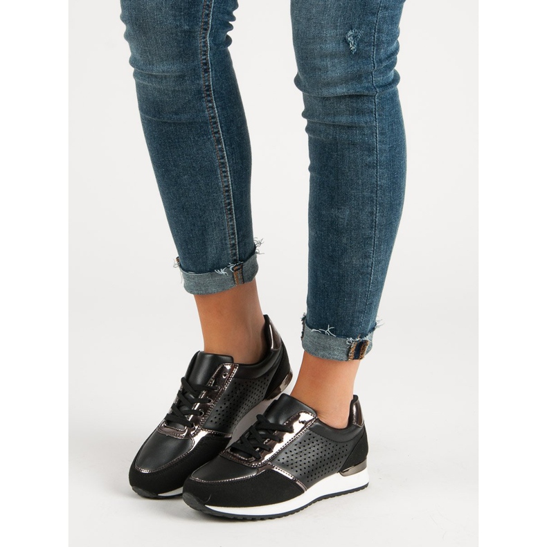 Chaussures de sport noires le noir 2 Chaussures de sport noires le noir 2