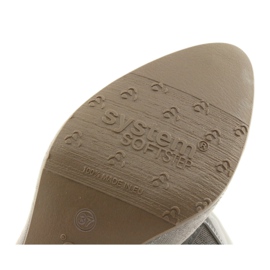 Arka Ark Pompes Women Leather Sole flexible 5137 Gray gris 6