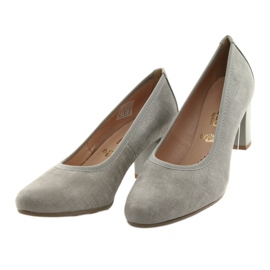 Arka Ark Pompes Women Leather Sole flexible 5137 Gray gris 3