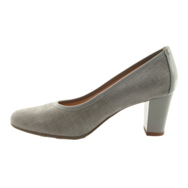 Arka Ark Pompes Women Leather Sole flexible 5137 Gray gris 2