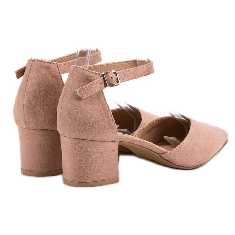 Pompes à poudre à Spitz VICES rose 1