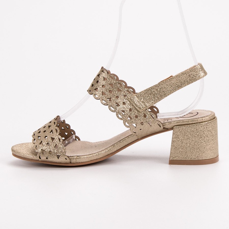 Kylie Sandales dorées à talons hauts d'or 2 Kylie Sandales dorées à talons hauts d'or 2