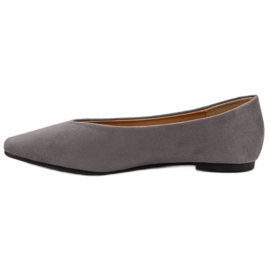 Seastar Ballerines en daim grises 4