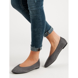 Seastar Ballerines en daim grises 2