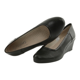Chaussures pour femmes compensées Gregors 763 noir 5