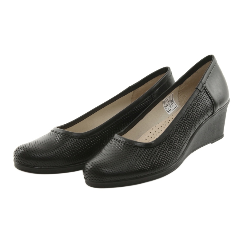 Chaussures pour femmes compensées Gregors 763 noir 3