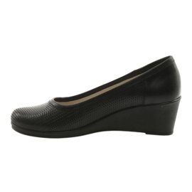 Chaussures pour femmes compensées Gregors 763 noir le noir 2