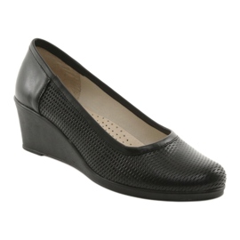 Chaussures pour femmes compensées Gregors 763 noir le noir 1